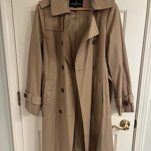 London Fog khaki trench coat